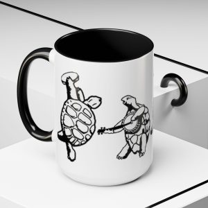 Terrapin Turtle Banjo Coffee Mug — Whimsical Grateful Dead Accent Mug (15oz)
