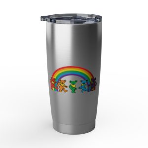 Rainbow Dancing Bears — Colorful Pride Vagabond 20oz Tumbler