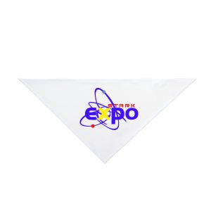 Stark Expo Space Atom Logo Pet Bandana